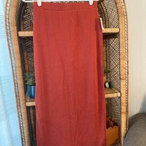 NWT Old Navy Ribbed Midi Skirt